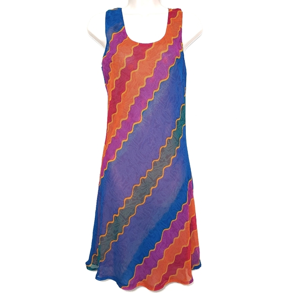 Ash & Sara Reversible Sleeveless Sheath Dress - Picture 2 of 9